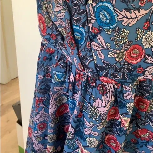 Adelyn Rae - Tank floral dress open back triangle M