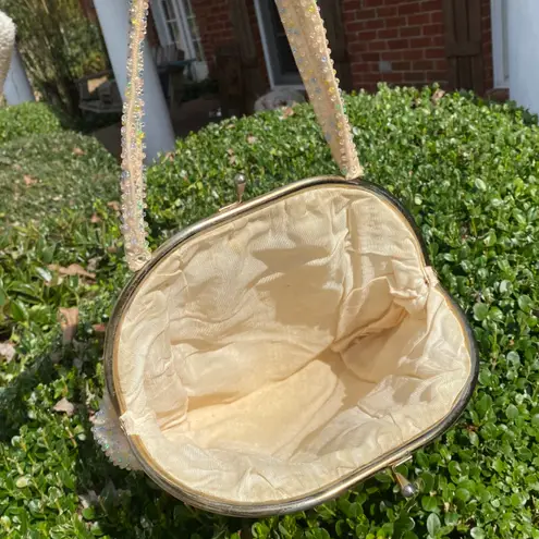 Vintage 1960s Pastel Cotton Candy Beaded Purse Multiple