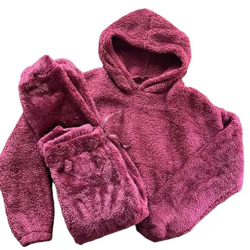 AQ Sport 2 piece teddybear soft tracksuit Purple Size undefined