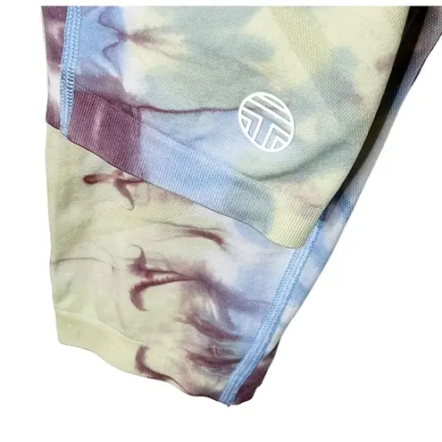 Tory Burch  Tory Sport Tie Dye Legging Multicolor 7/8 Seamless Women’s Size M
