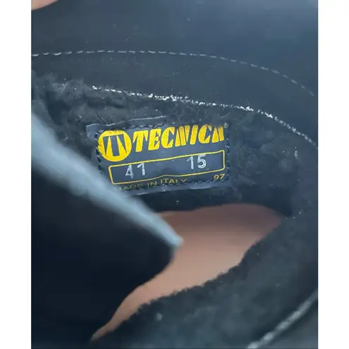 Tecnica Apres Fur Ankle Boots Black Size EU 41 (9.5) Ski Winter