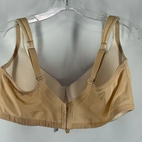 Cacique Lightly Lined Balconette Lace Covered Full Coverage Bra Size 44DDD