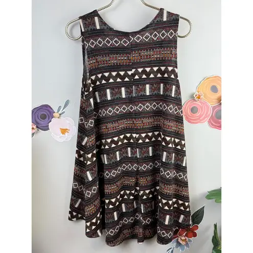 The Impeccable Pig Tribal Print Tank Dress - Size - Medium