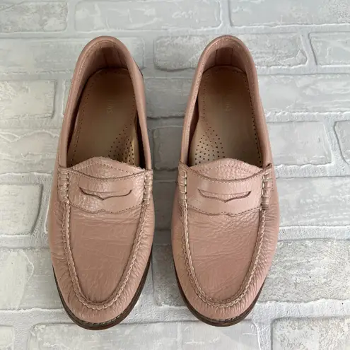 Weejuns G.H. Bass & Co Whitney Penny Loafers Womens 8 M Leather Blush Pink 22821