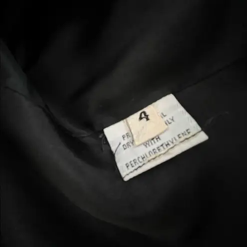 Vintage Stanley Platos green multi floral wrap tie waist blouse size 4