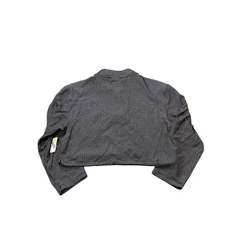 Koral NWT Dylan 3D Mesh Half zip pullover black/ Persian Jewel relaxed fit top