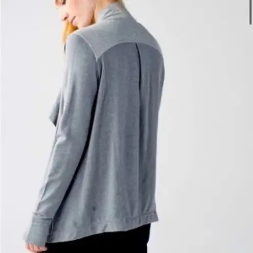 Lululemon  Coast Wrap Heathered Mod Medium Grey Size 8 style W4H57S athleisure - Image 5