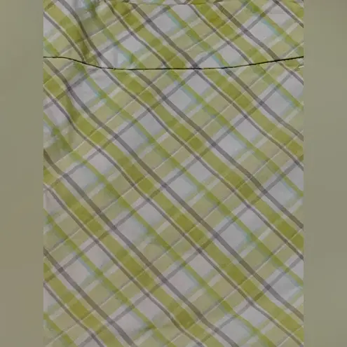 IZOD XFG Xtreme Function Golf Skort - Green Plaid Size 6