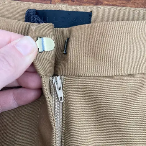 Nili Lotan Pants Womens 8 Tan Whiskey Corette Classic Quiet Luxury Old Money