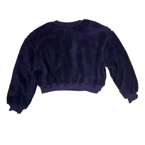 Savagexfenty Savage X Fenty Undercover Softie Plush Teddy Cropped Sweatshirt size XL