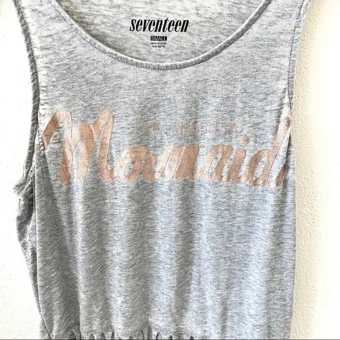 Seventeen I’m Just A Mermaid Tassel Graphic Tank Size Small