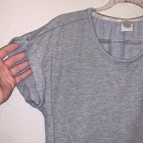 Lucky Brand  Grey Short Sleeve Top Shorts Pajama Set