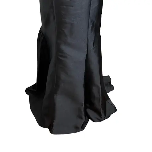 Mac Duggal Shiny Satin Mermaid Dress Long Ball Gown Prom Party Women’s Size 10