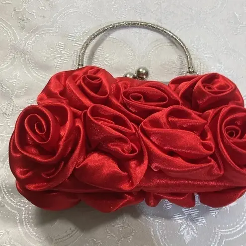Un brand evening purse S Red