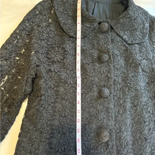 Elegant Black Lace Women's Jacket Size none