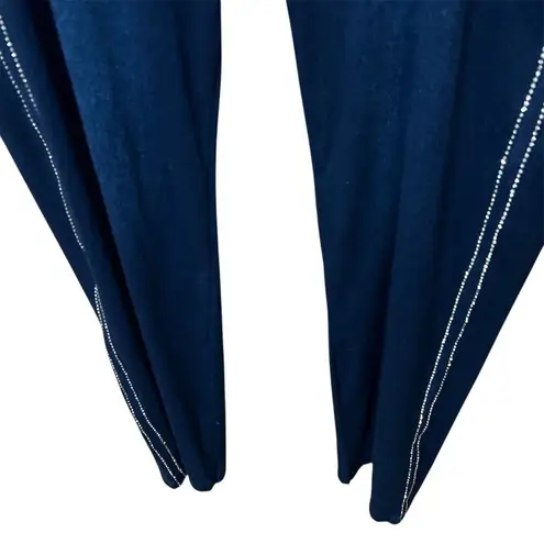 Allure Pull On Rhinestone Women's 3XL Blue Skinny Jeans High Rise Size undefined