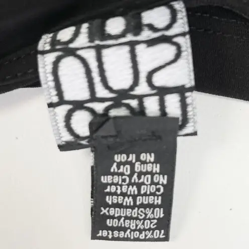 Clara Sun Woo Top Womens Small Cut Out Layered Minimal Gothic Grunge Witchy USA Black