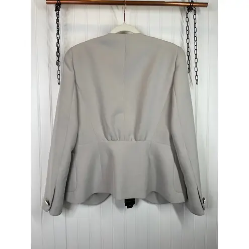 Emporio Armani NWT Gray Single Breasted Blazer Corpcore Office Corporate 12