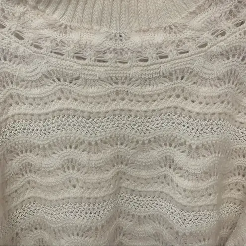 Rebecca Taylor Textured Lace Sweater