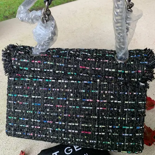 Kurt Geiger Authentic LONDON Tweed LG Crosb/Shoulder bag