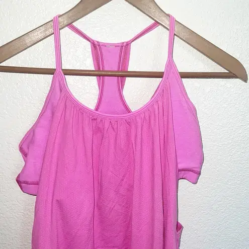 Lululemon  Pink No Limit Summer Tank Top