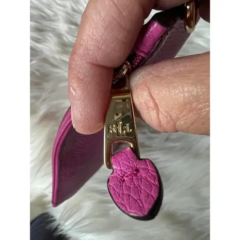 Ralph Lauren Lauren  Pink Leather  Clutch