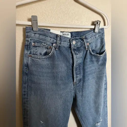 AGOLDE  90s Pinch Waist Jeans‎ Sz 27 in Lineup NEW distressed straight leg