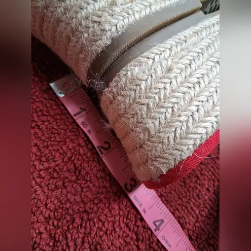 Life Stride NWOT Red Espadrille Slingback Sandals