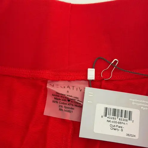 Negative Underwear Club Flare Pant in Cherry, Size Small