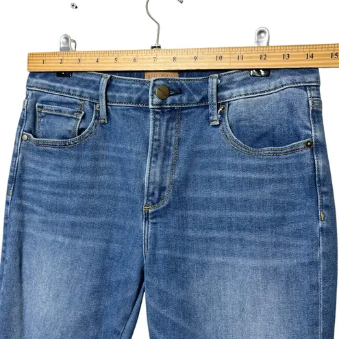 Driftwood Colette Crop Jeans Women’s Size 28 Embroidered Cuff Straight Leg