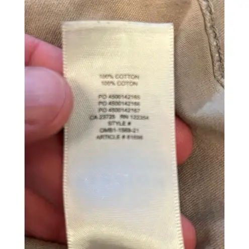 Babaton Aritzia Women's Size 1X Beige Padded Shoulder Sleeveless Tank Top