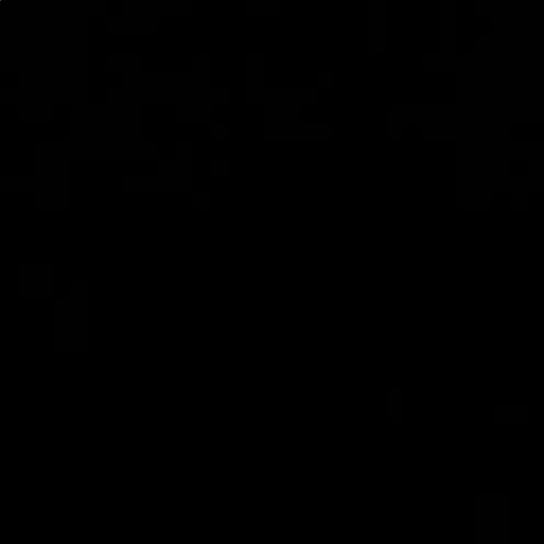 Caslon Blue and White Relaxed 3/4 Sleeve Blouse