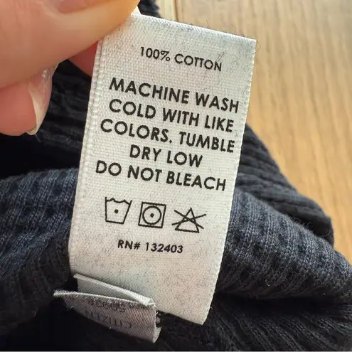 Cotton Citizen NEW NWT Black Monaco Long Sleeve Midi Dress