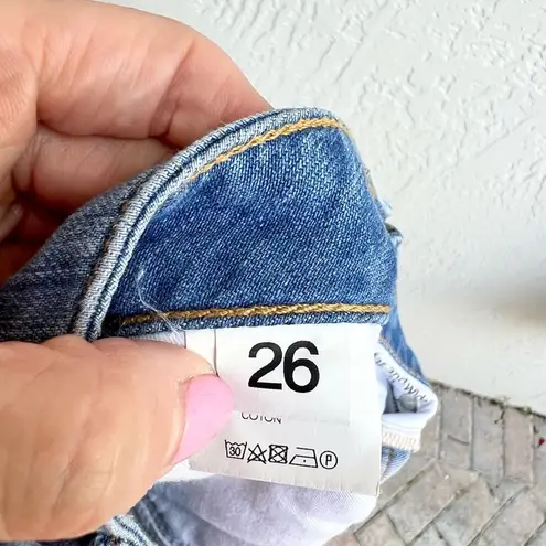 Ottod’ame wide leg jeans size 26 Blue