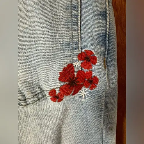 Marine layer Kick Flare Jean in Medium Light Wash size 25