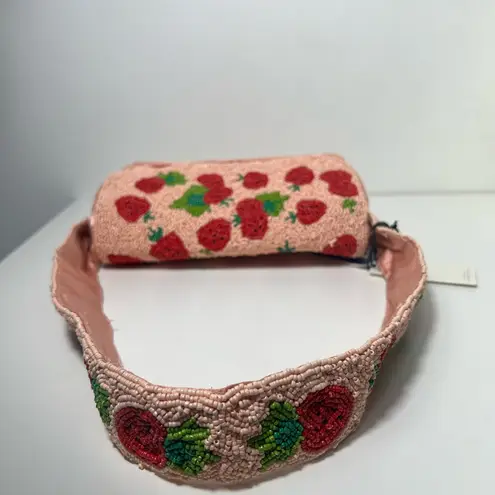 Sincerely Jules Viral Strawberry Tomato Beaded Shoulder Bag Purse Handbag
