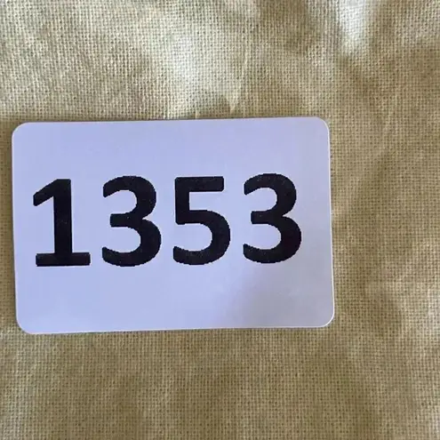 Axel Arigato Plastic Soft Material Dust Bag with Drawstring Closure # 1353 Yellow