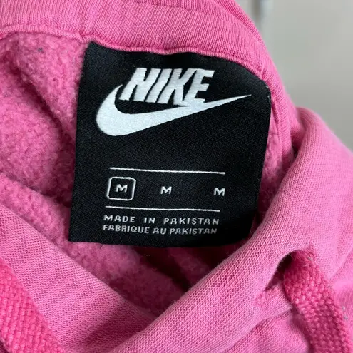 Nike  size medium Pink Swoosh logo hoodie sweatshirt Streetwear