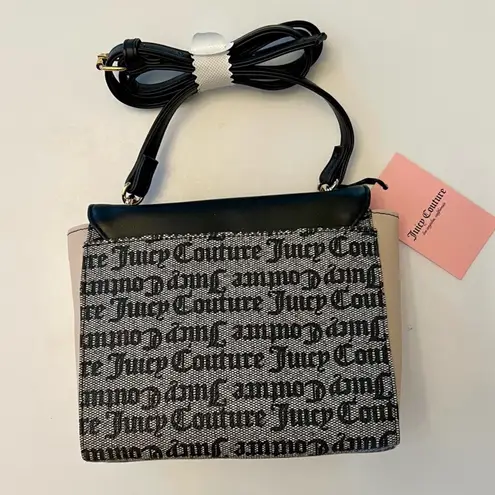 Juicy Couture Spring Fling Crossbody Y2K / Black & Beige Preppy Y2K