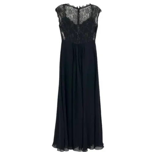 JJ's House Women’s Black Lace Formal Dress Old Hollywood Glam