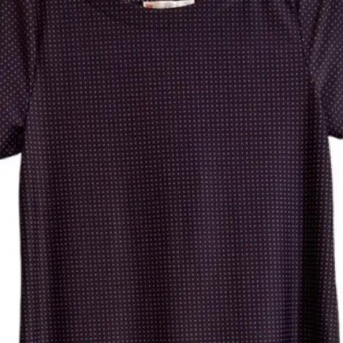 Jude Connally Ella Dress Womens Navy Red Polka Dot Short Sleeve Shift M Blue Size M