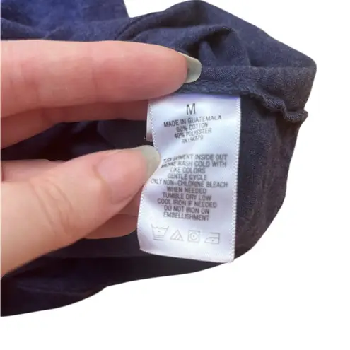 Aeropostale  BLUE LEMON TEE SHIRT TOP WOMENS SIZE M