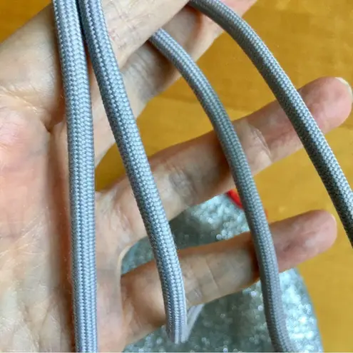 Silver Glitter Rainbow Zip Purse