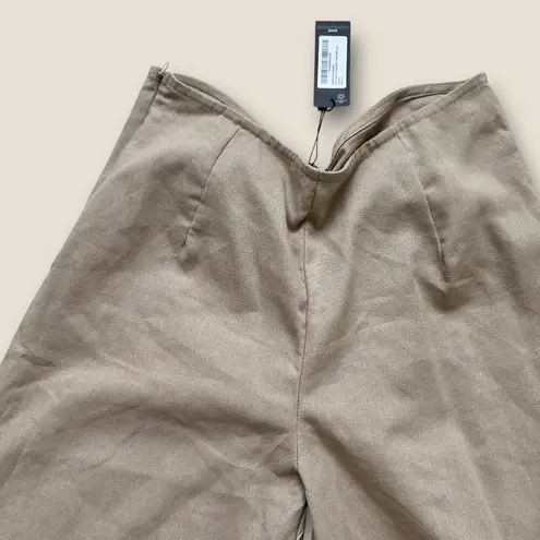 Elodie Cargo Pants | Size Small | Beige
