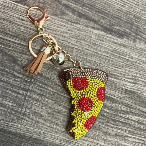 Red Mini Charm Tote with Checkered Crossbody Strap