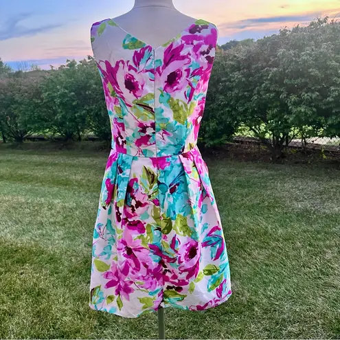 Madison Leigh Floral Sleeveless Dress