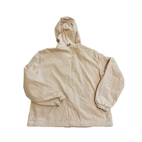 John Galt Light Pink Hooded Zip Up Lightweight Jacket OS