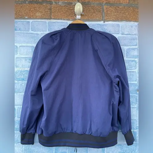 GSTQ Convertible Baseball Jacket Cape Size small In Midnight . Blue