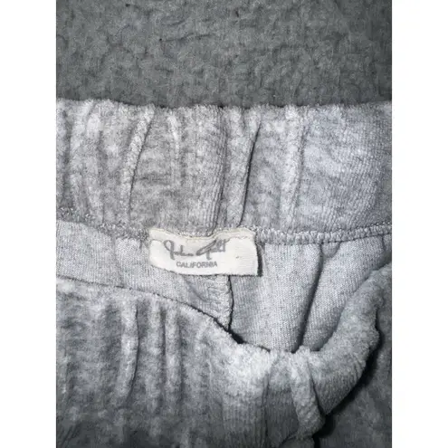 John Galt Sweatpants Women Small Velour Elastic Waist