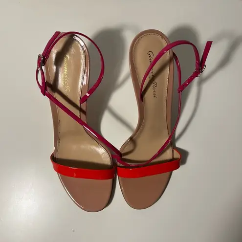 Gianvito Rossi Manhattan 85 Vernice California Leather Slingback Sandals Heels